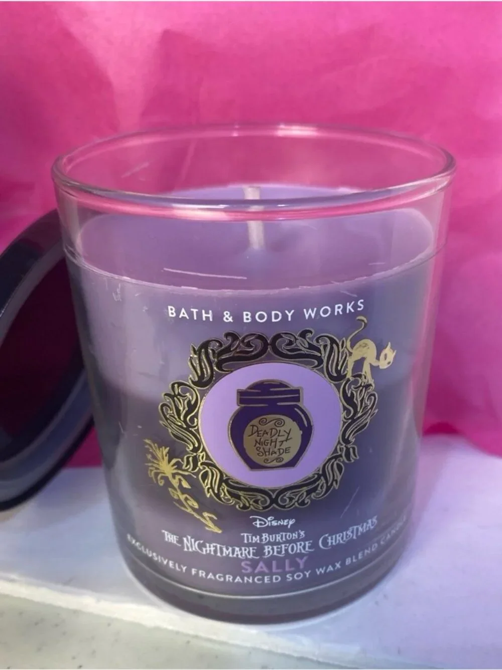 The Nightmare Before Christmas “Sally” Limited Edition New Single Wick Candle